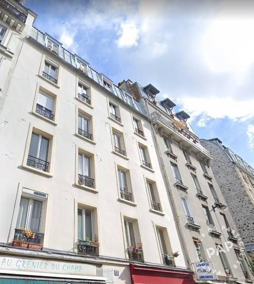 Vente appartement studio Paris 18e