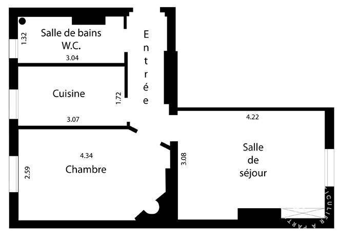 PARIS 12区·36平·公寓·无家具[法国巴黎租房]