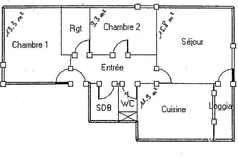 Vente appartement 3 pièces Changis-sur-Marne (77660)