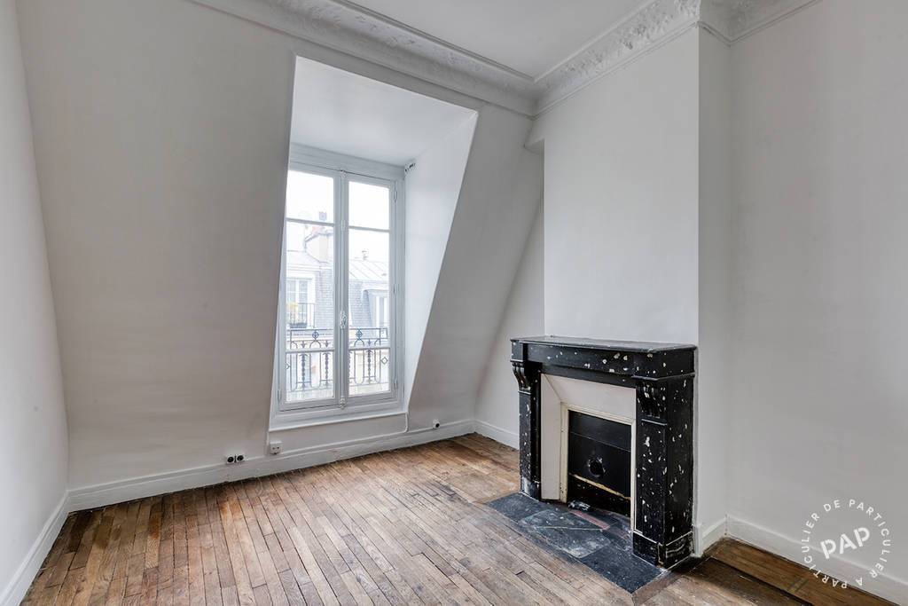 Vente appartement studio Paris 18e