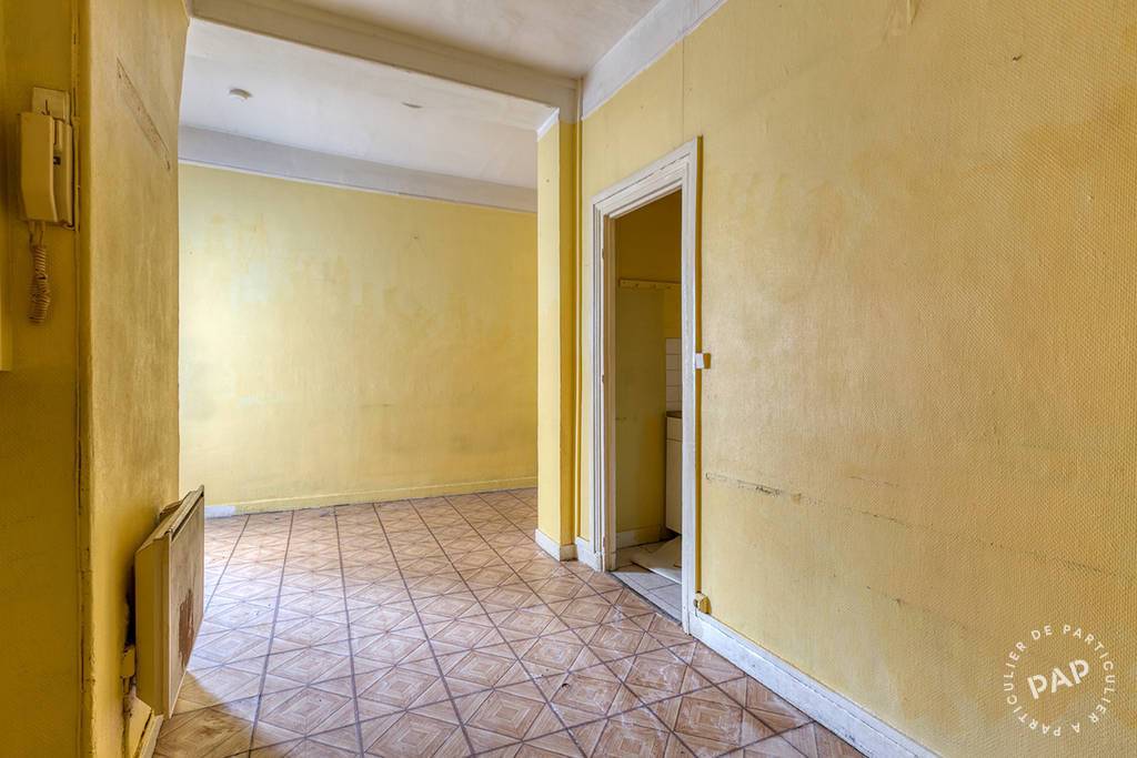 Vente appartement studio Paris 18e