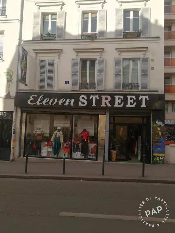 Vente Local commercial Paris 20E (75020) 110 m² 100.000 €