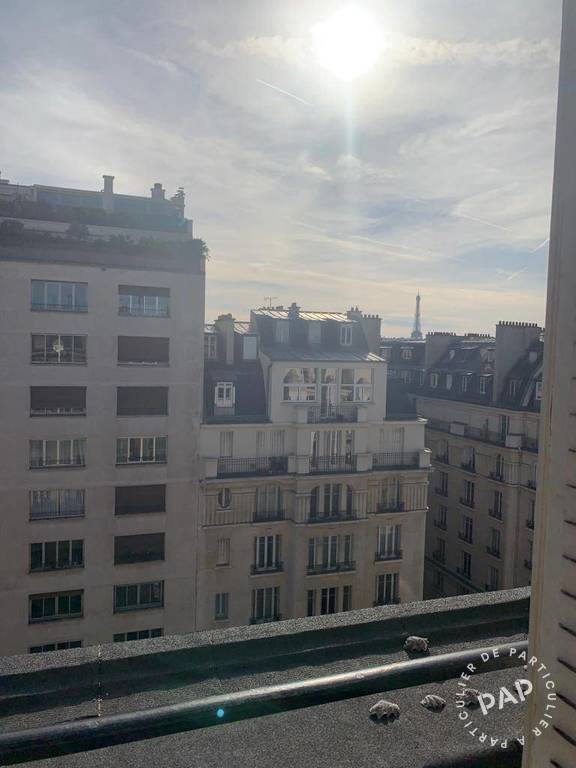 Location appartement studio Paris 17e
