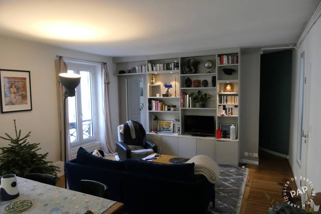 Vente appartement 3 pièces Paris 18e