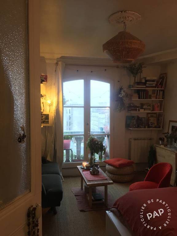Vente appartement studio Paris 18e