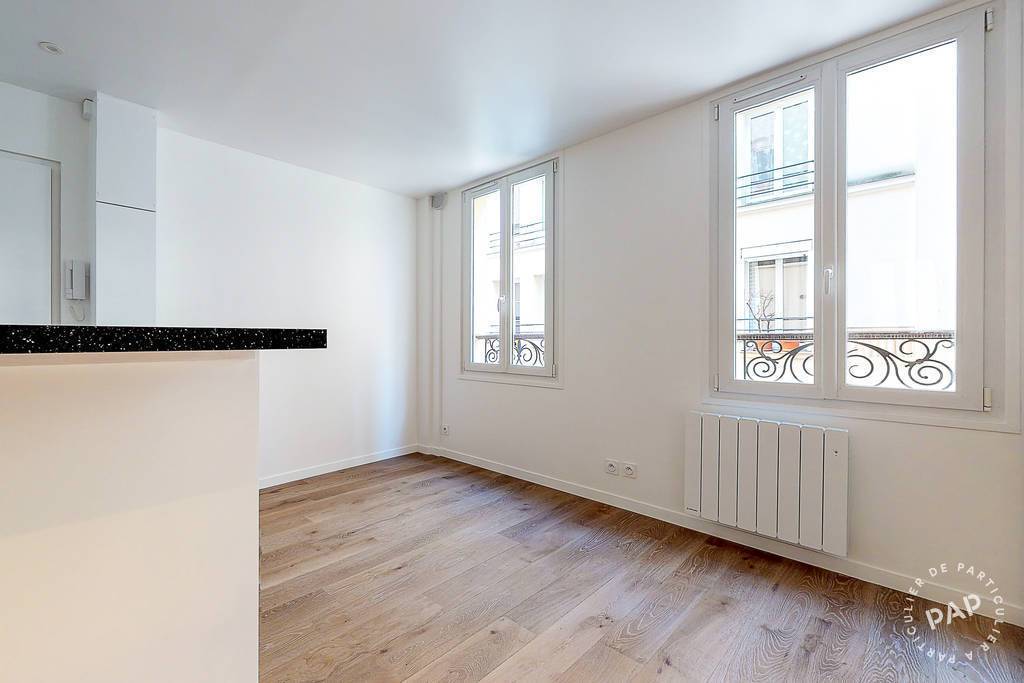 Vente appartement studio Paris 19e
