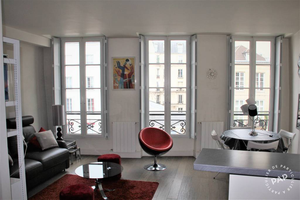 Location appartement studio Paris 4e