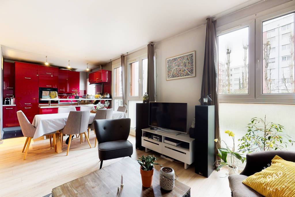 Vente appartement 3 pièces Paris 19e