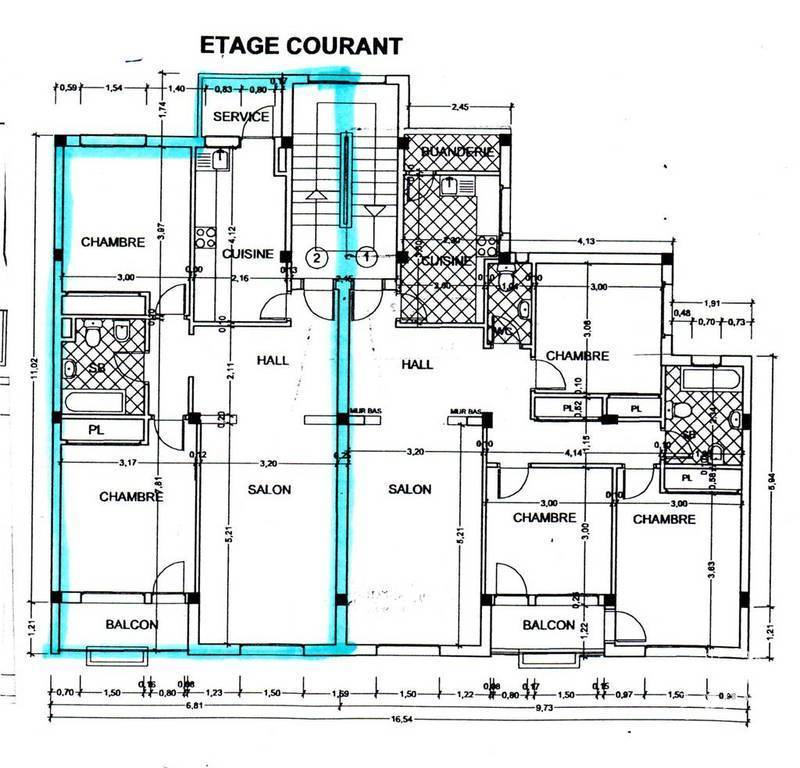 Vente appartement 3 pièces Maroc