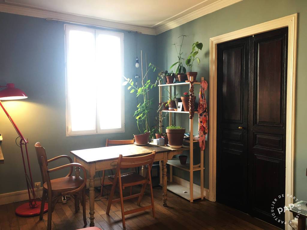 Vente appartement 2 pièces Paris 19e