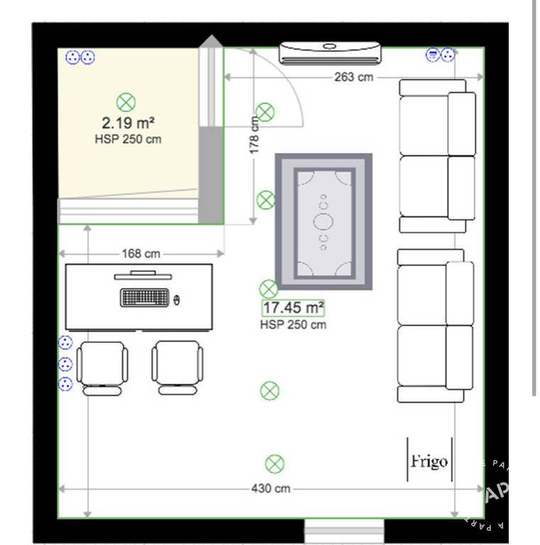 Vente et location Local d'activité Charenton-Le-Pont (94220) 25 m² 800 €