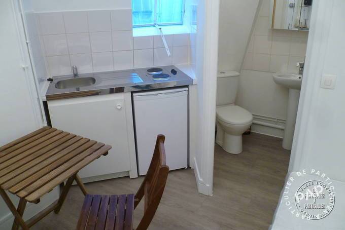 Location appartement studio Paris 17e