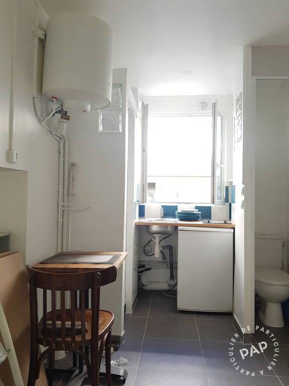 Location appartement studio Paris 19e