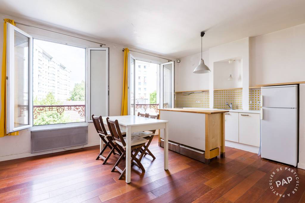 Vente appartement studio Paris 19e