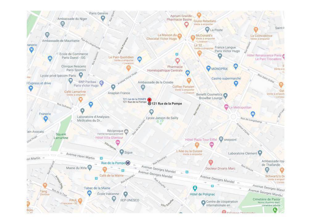 Vente appartement 3 pièces Paris 16e