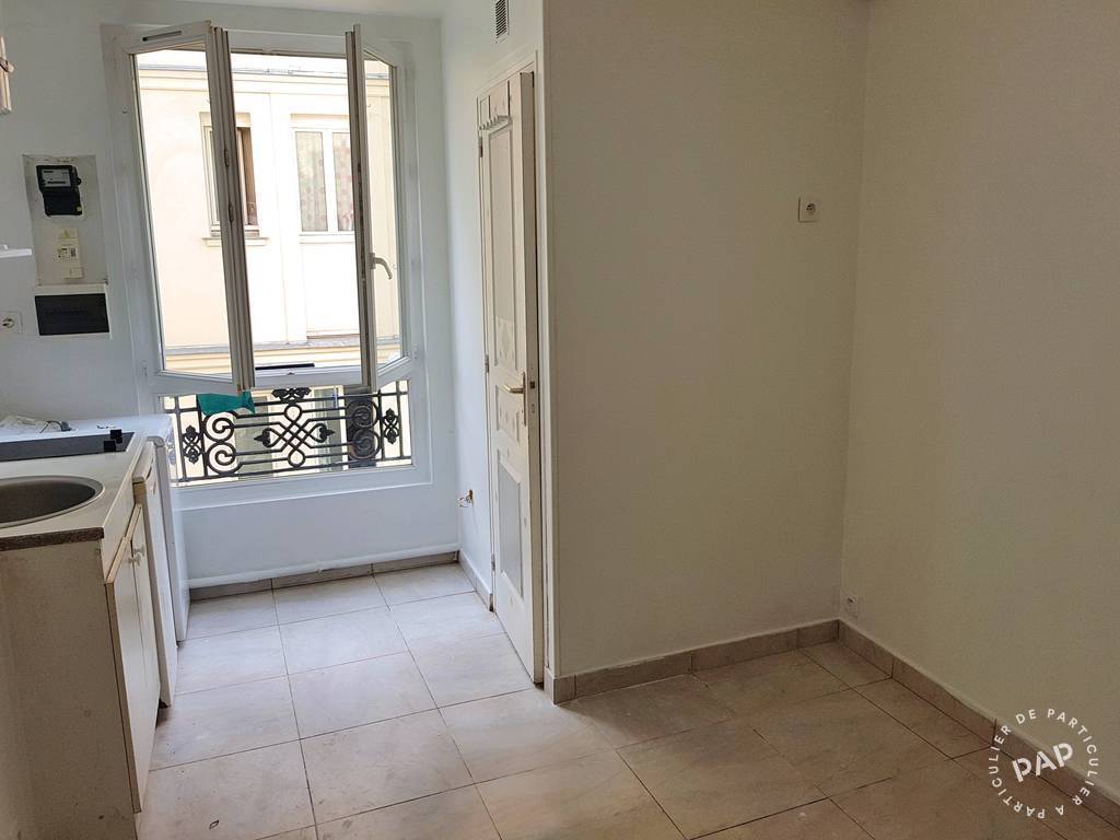Location appartement studio Paris 18e