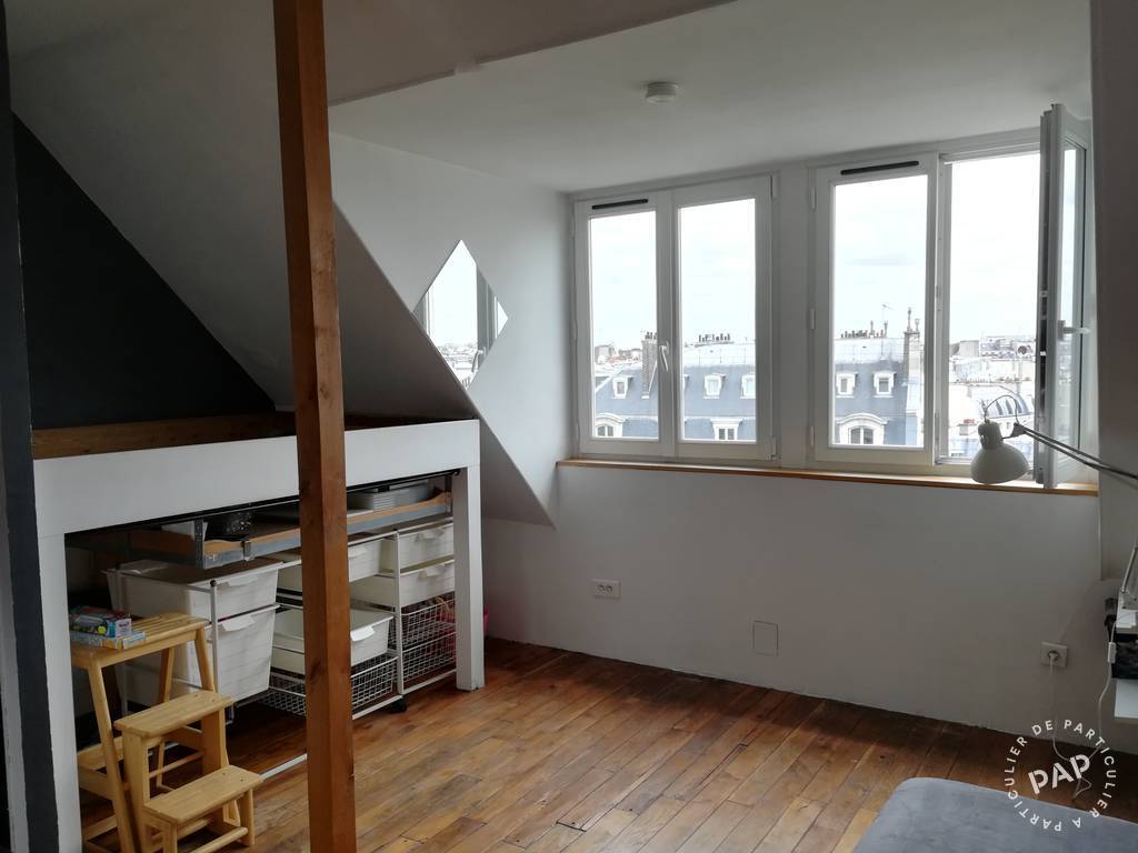 Vente appartement studio Paris 17e