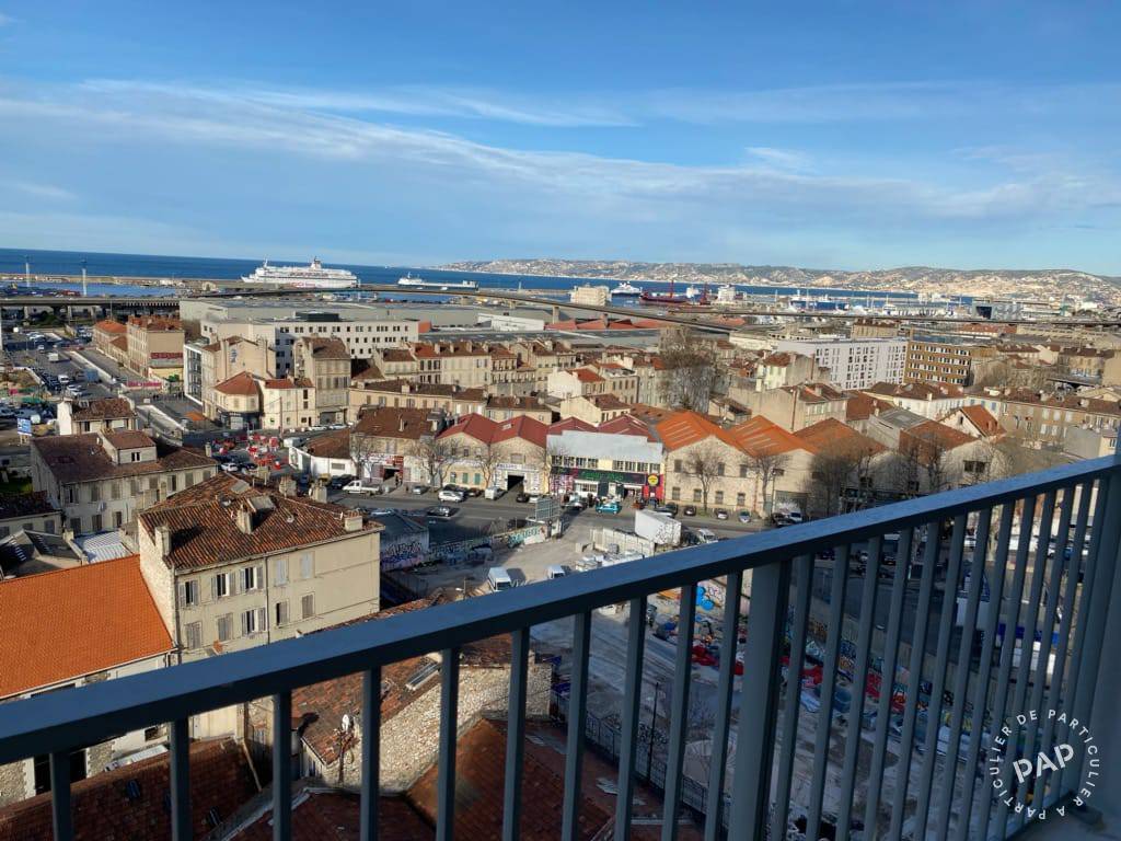 Vente appartement 2 pièces Marseille 3e