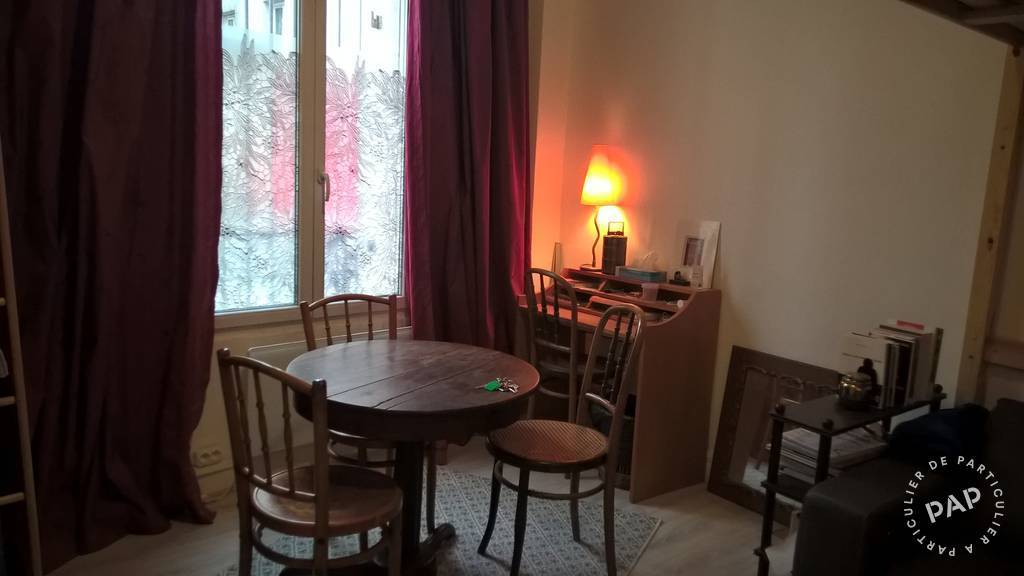 Vente appartement studio Paris 18e