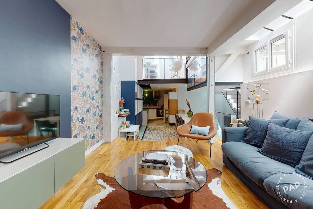 Vente appartement 3 pièces Paris 19e