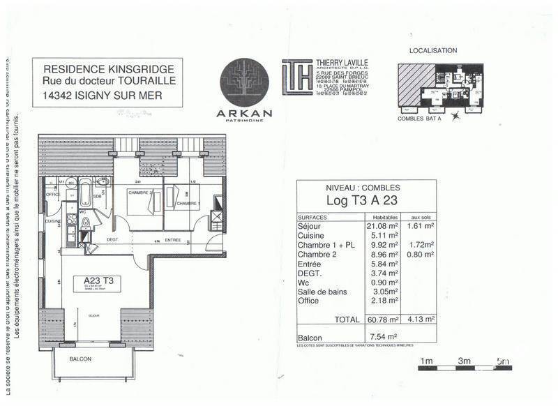 Vente appartement 3 pièces Isigny-sur-Mer (14230)