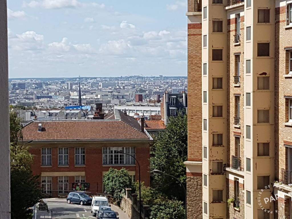 Vente appartement studio Paris 20e