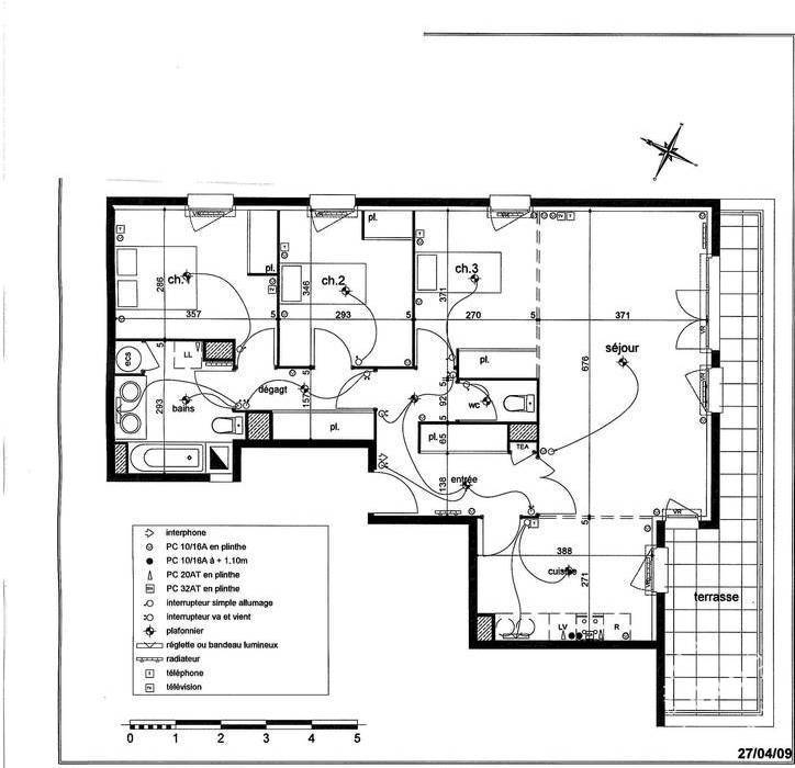 Vente appartement 4 pièces Caen (14000)