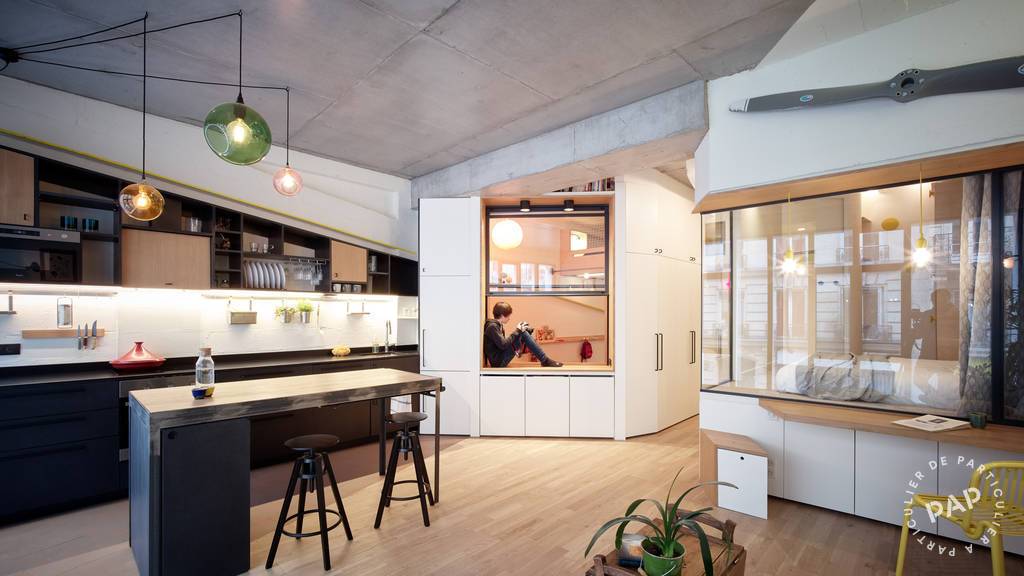 Vente appartement 3 pièces Paris 18e