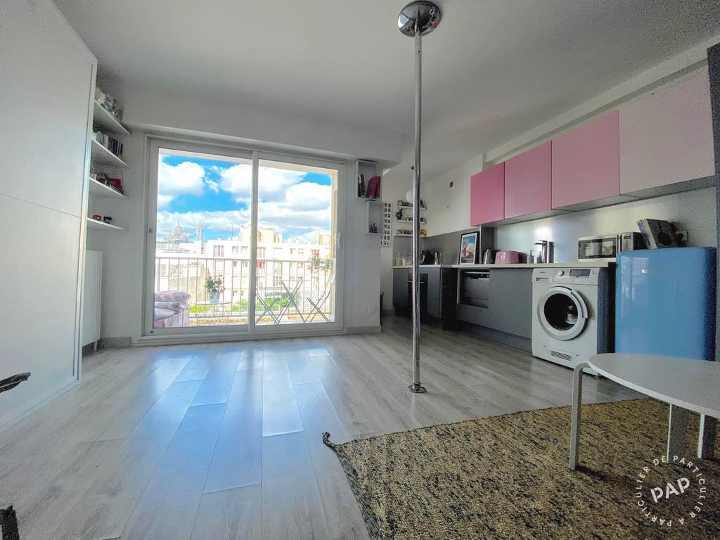 Vente appartement studio Paris 18e