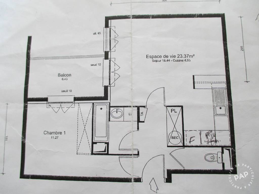 Vente appartement 2 pièces Limay (78520)