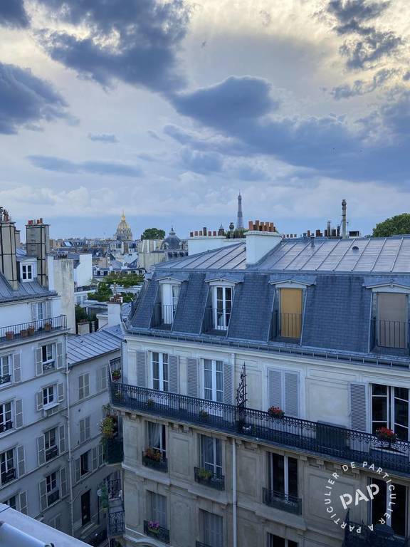 Vente appartement studio Paris 7e