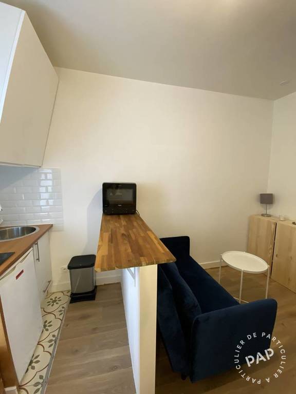 Location appartement studio Paris 19e
