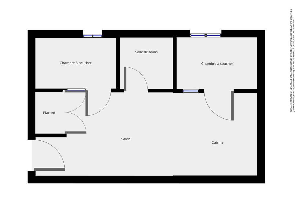 Vente appartement 2 pièces Paris 19e
