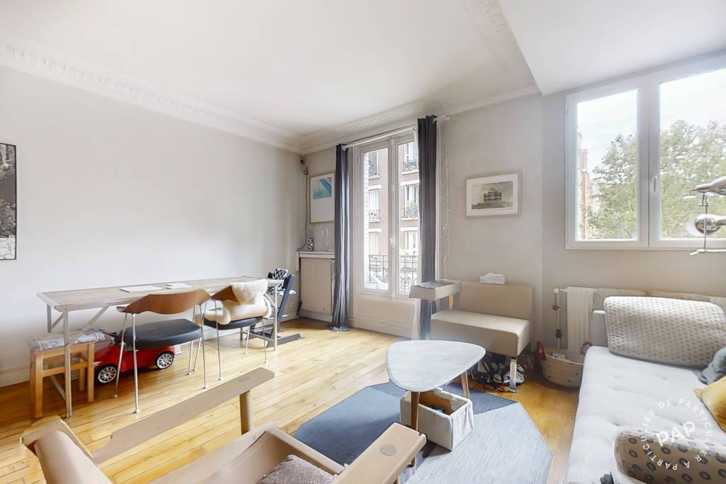 Vente appartement 3 pièces Paris 20e