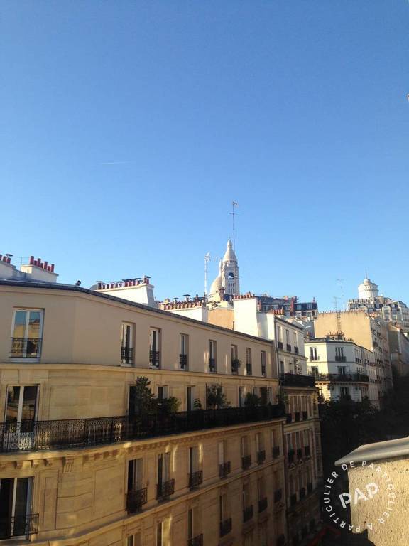 Vente appartement studio Paris 18e