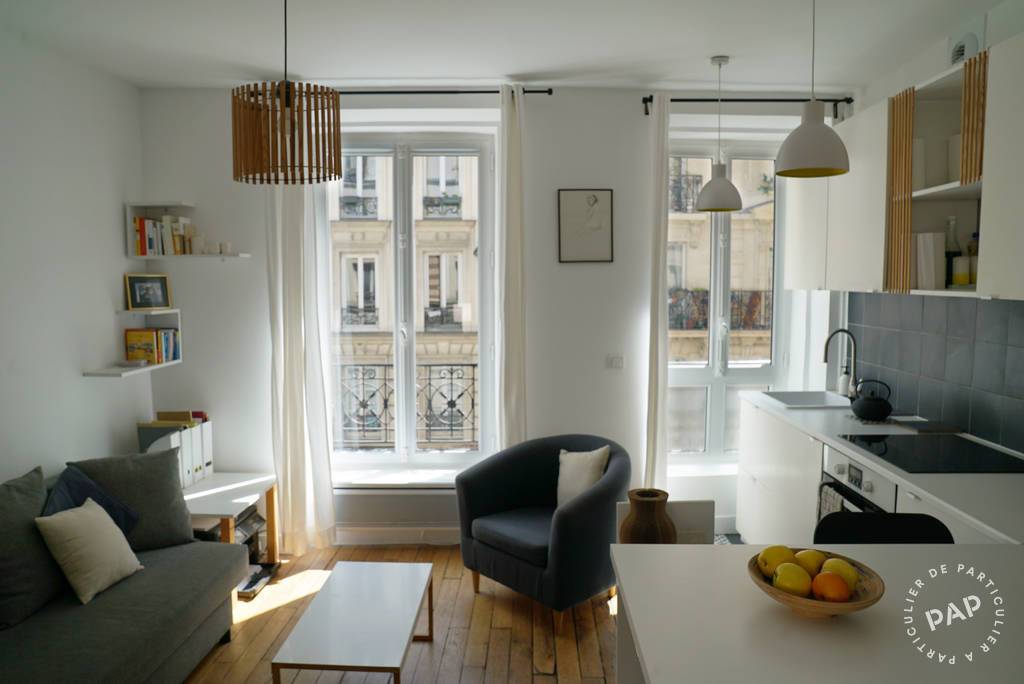 Vente appartement 2 pièces Paris 18e