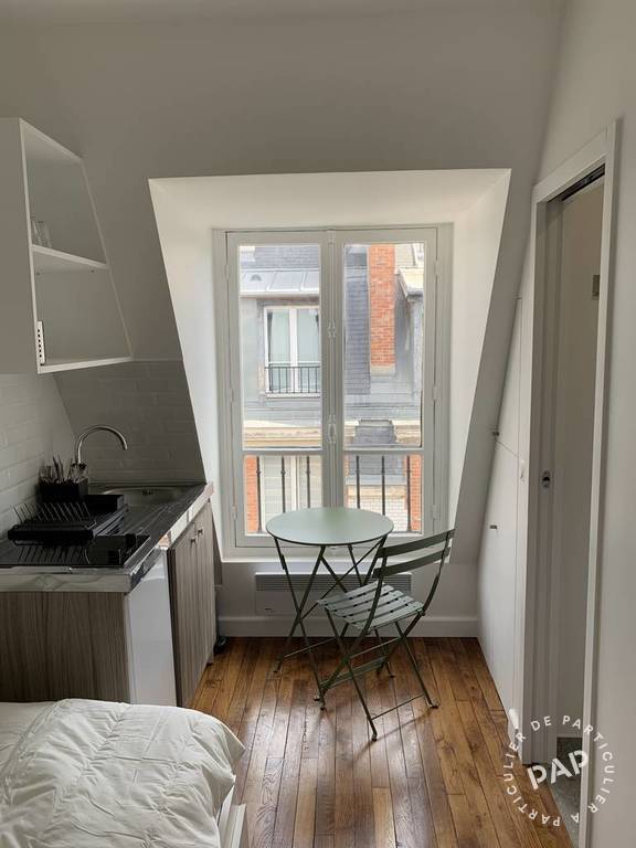 Location appartement studio Paris 17e