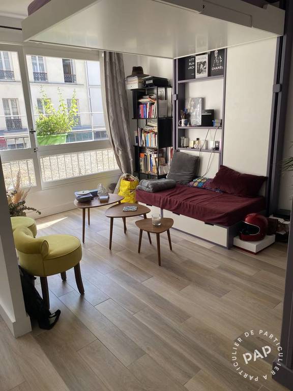 Vente appartement studio Paris 19e