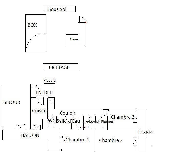 Vente appartement 4 pièces Paris 19e