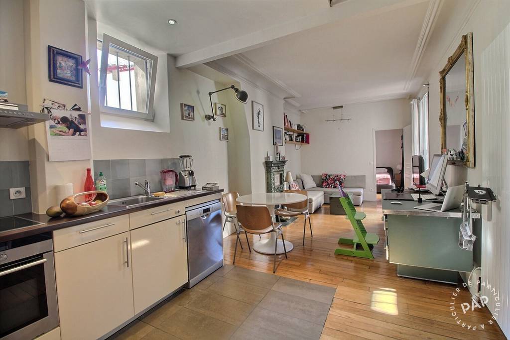 Vente appartement 3 pièces Paris 20e