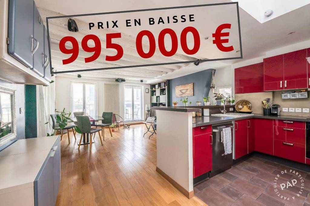 Vente appartement 5 pièces Paris 10e