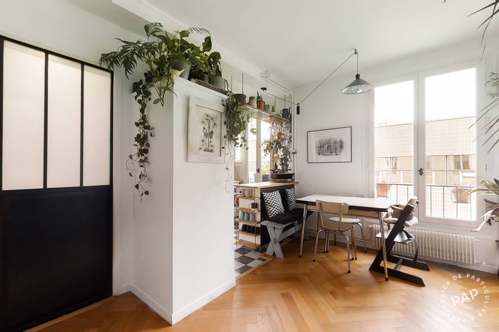 Vente appartement 3 pièces Paris 19e