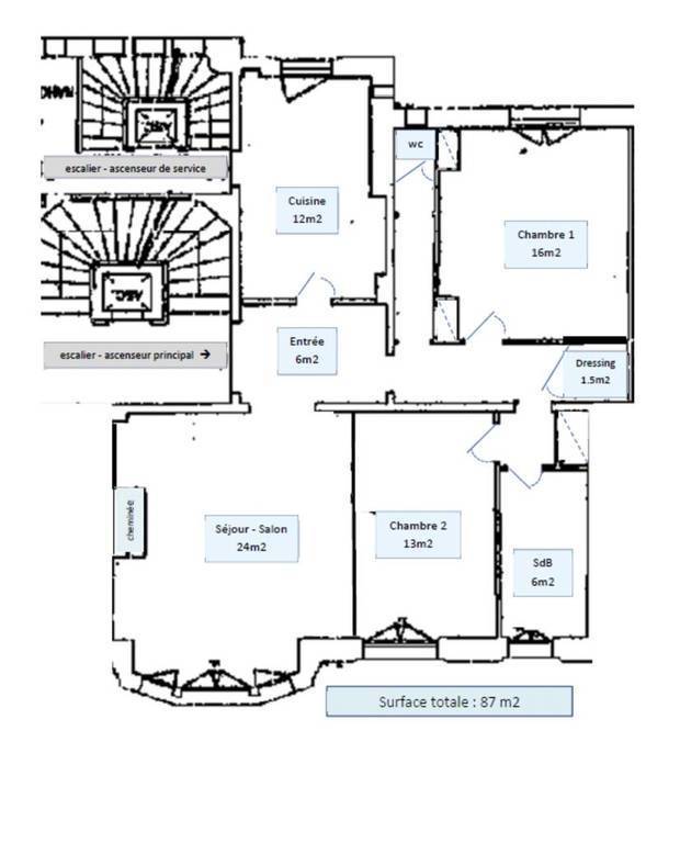 Vente appartement 4 pièces Boulogne-Billancourt (92100)