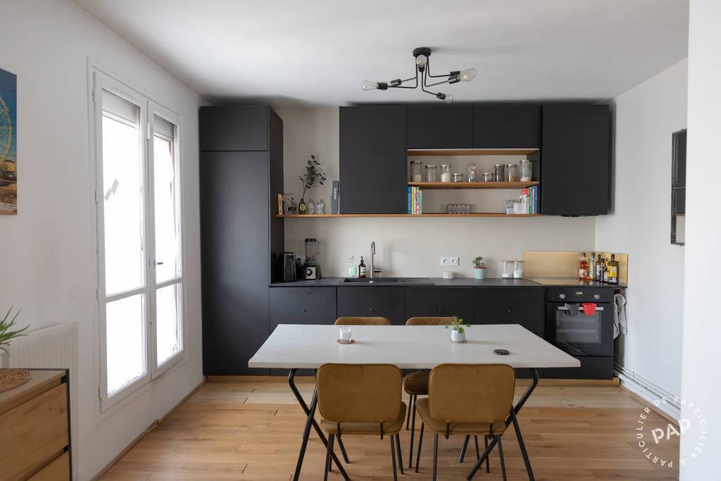 Vente appartement 3 pièces Paris 18e