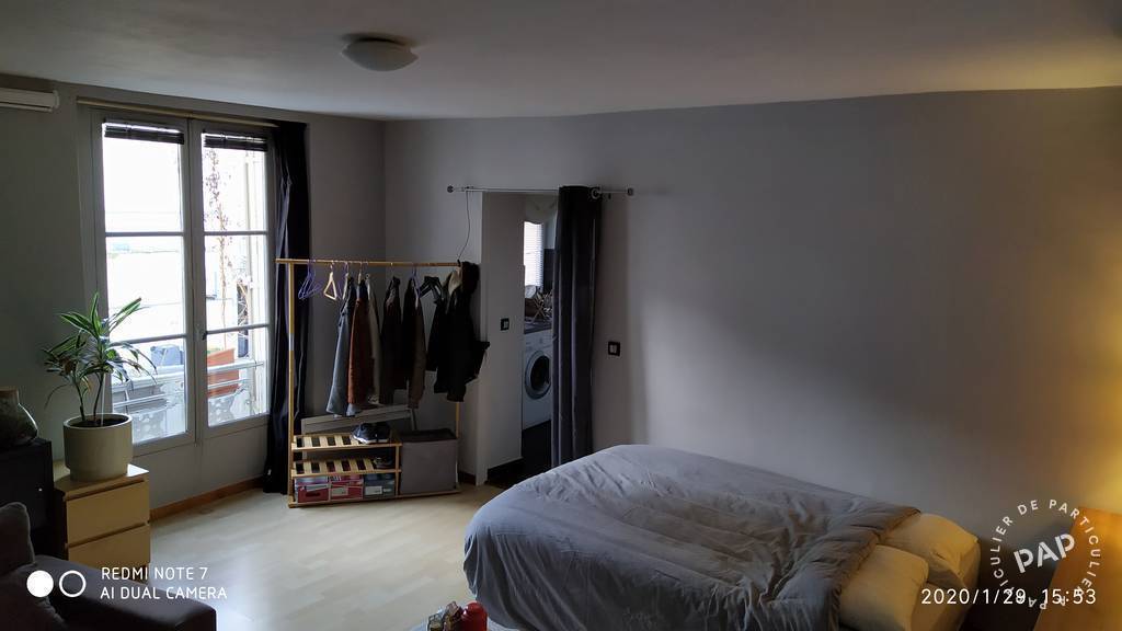 Vente appartement studio Paris 18e