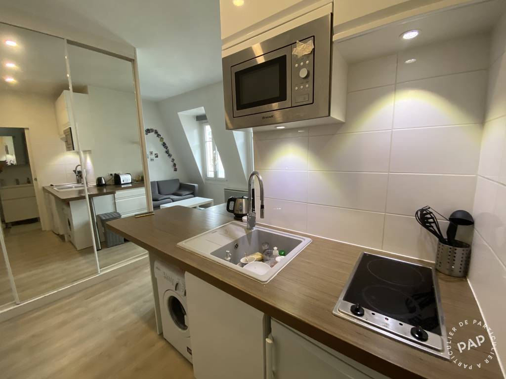 Vente appartement studio Paris 17e