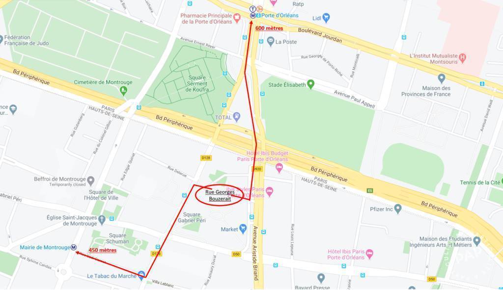 Vente appartement studio Montrouge (92120)