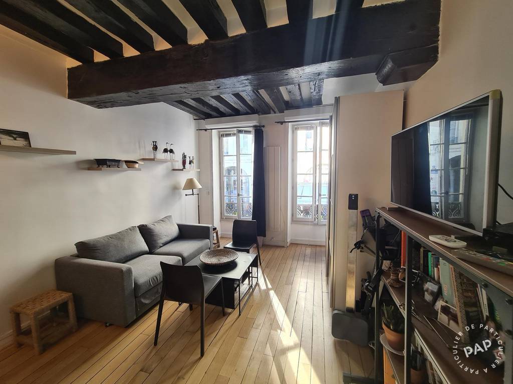 Vente appartement studio Paris 1er