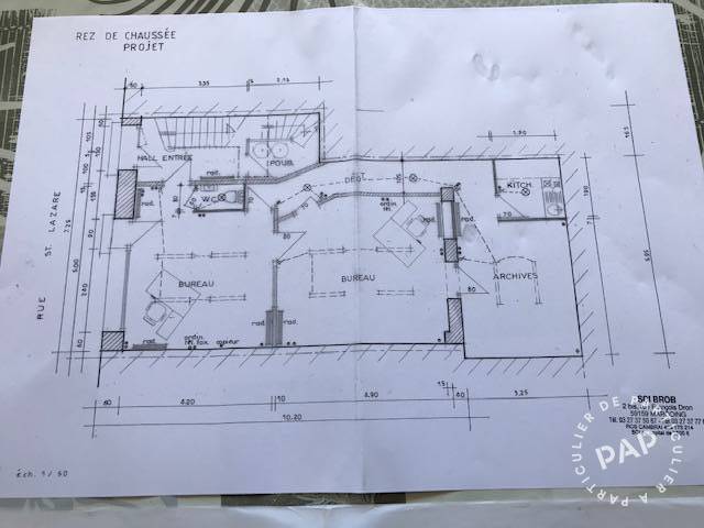 Location Local commercial Cambrai 63 m²