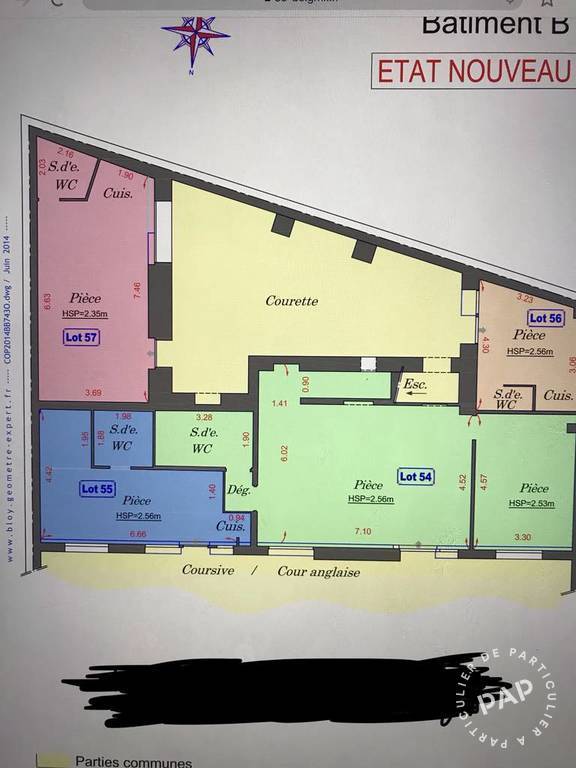 Vente appartement 4 pièces Paris 15e